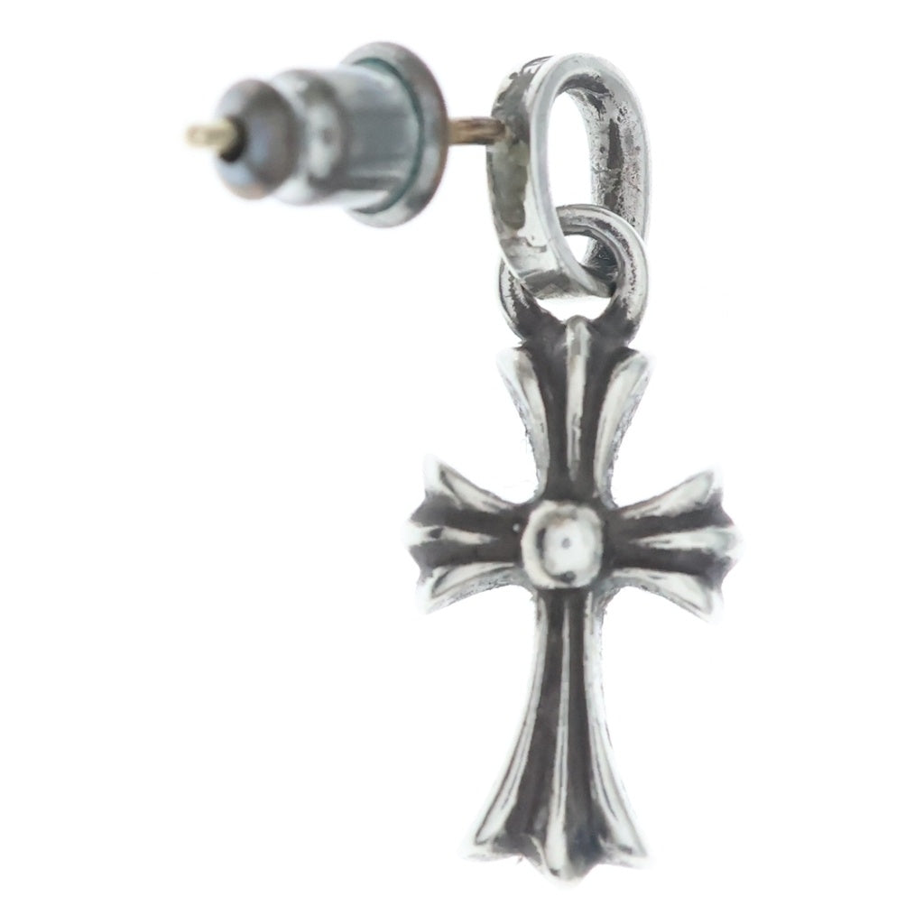 CHROME HEARTS(クロムハーツ) BBY F PPRCHN ベイビーファットクロス ドロップピアス シルバー BCA090