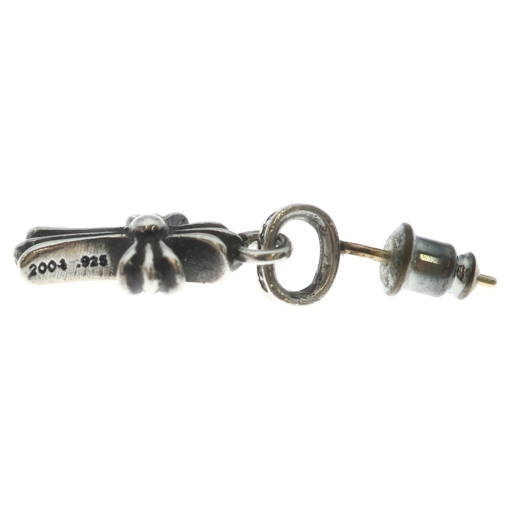 CHROME HEARTS(クロムハーツ) BBY F PPRCHN ベイビーファットクロス ドロップピアス シルバー BCA090