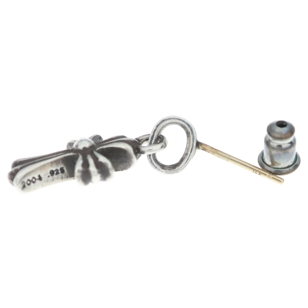 CHROME HEARTS(クロムハーツ) BBY F PPRCHN ベイビーファットクロス ドロップピアス シルバー BCA090