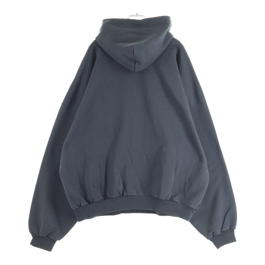 BALENCIAGA(バレンシアガ) フロントボクシングロゴプリント プルオーバーパーカー ブラック 803265 TRVH6