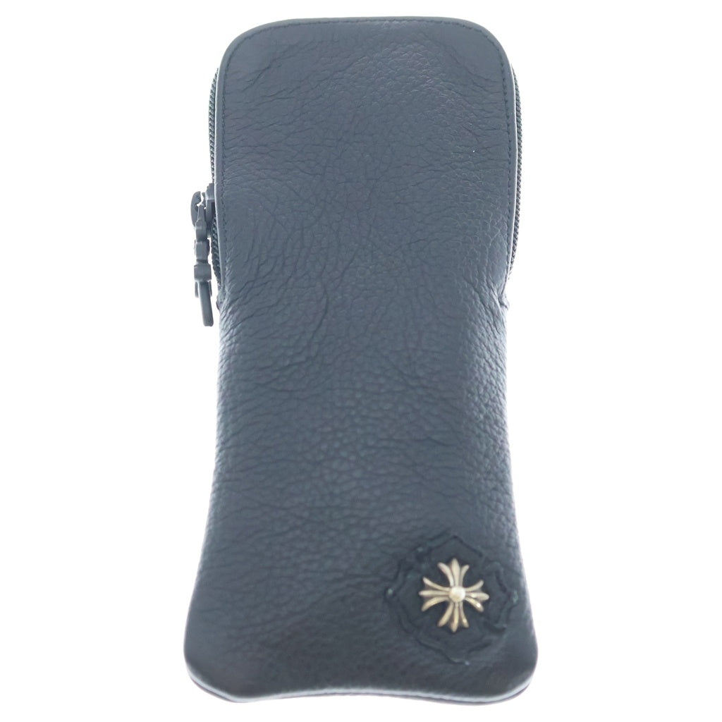 CHROME HEARTS(クロムハーツ) SHAGASS シャガス CHクロス ダイヤ入り ウェリントン アイウェア 眼鏡 ブラック/シルバー
