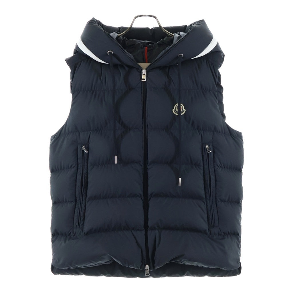MONCLER(モンクレール) 24AW CARDAMINE GILET カルダミネ ジップアップ ナイロン ダウンベスト ブラック J20911A00206 54A81