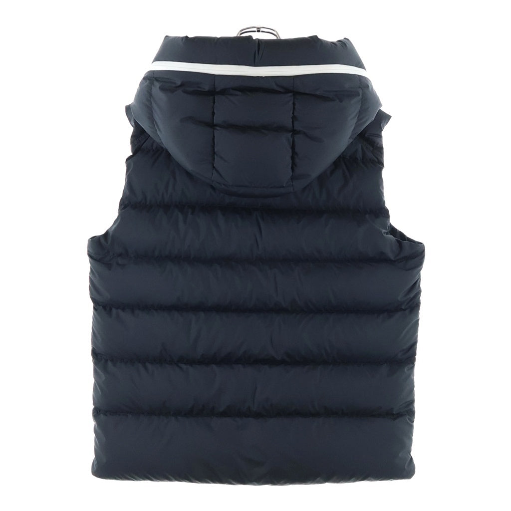 MONCLER(モンクレール) 24AW CARDAMINE GILET カルダミネ ジップアップ ナイロン ダウンベスト ブラック J20911A00206 54A81