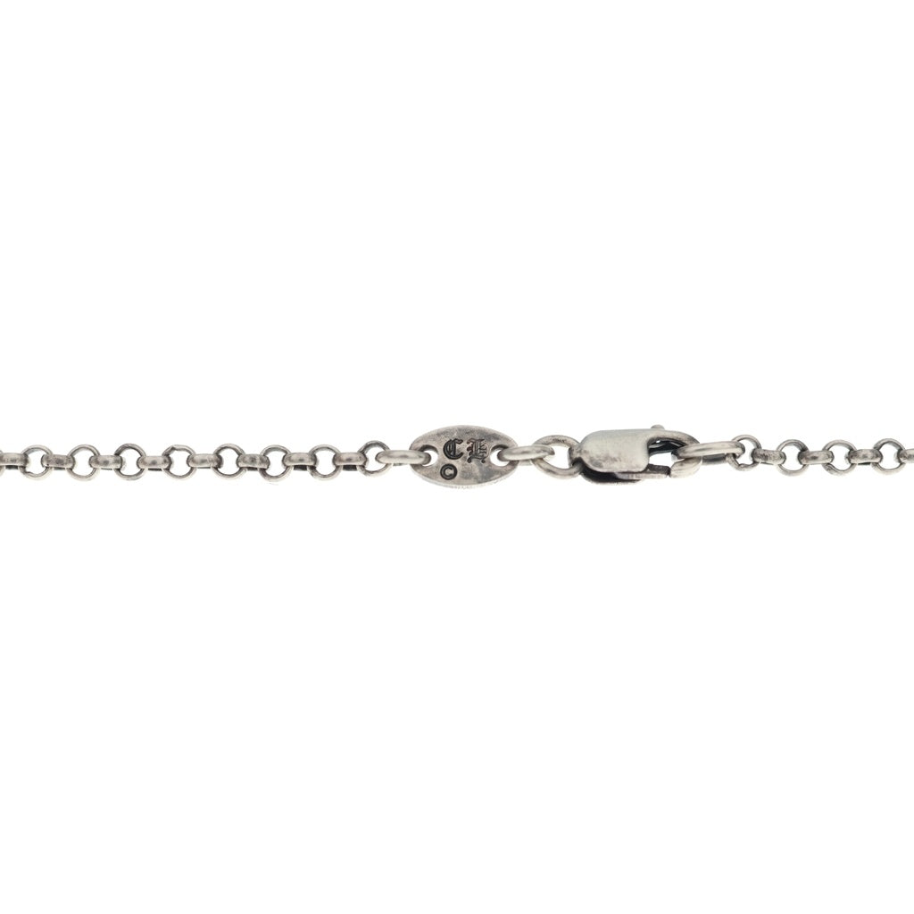 CHROME HEARTS(クロムハーツ) NECKCHAIN R18 ロールチェーンネックレス 18inch シルバー BCA083