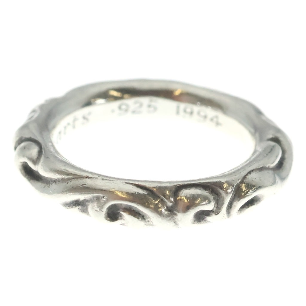 CHROME HEARTS(クロムハーツ) SCRL BAND スクロールバンド リング シルバー BCA351