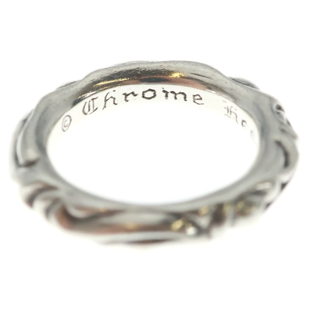CHROME HEARTS(クロムハーツ) SCRL BAND スクロールバンド リング シルバー BCA351