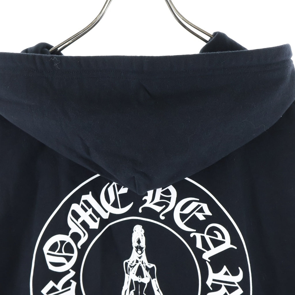 CHROME HEARTS(クロムハーツ) 26SS DEADLY DOLL SWTSHRT ZIP HOODIE デッドリードール ジップフーディー スウェットパーカー ブラック