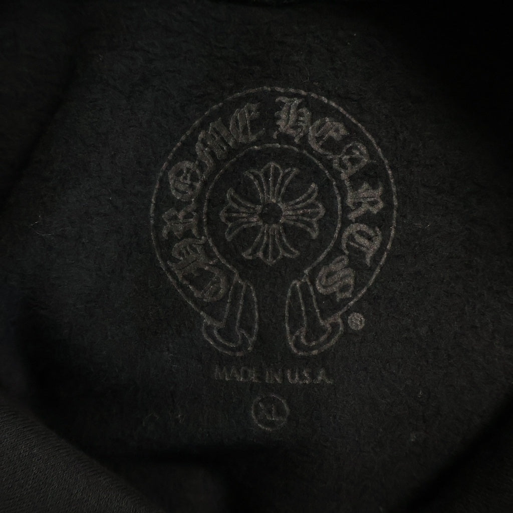 CHROME HEARTS(クロムハーツ) SWTSHRT PLVR 大阪限定バックホースシュー スウェット プルオーバーパーカー ブラック