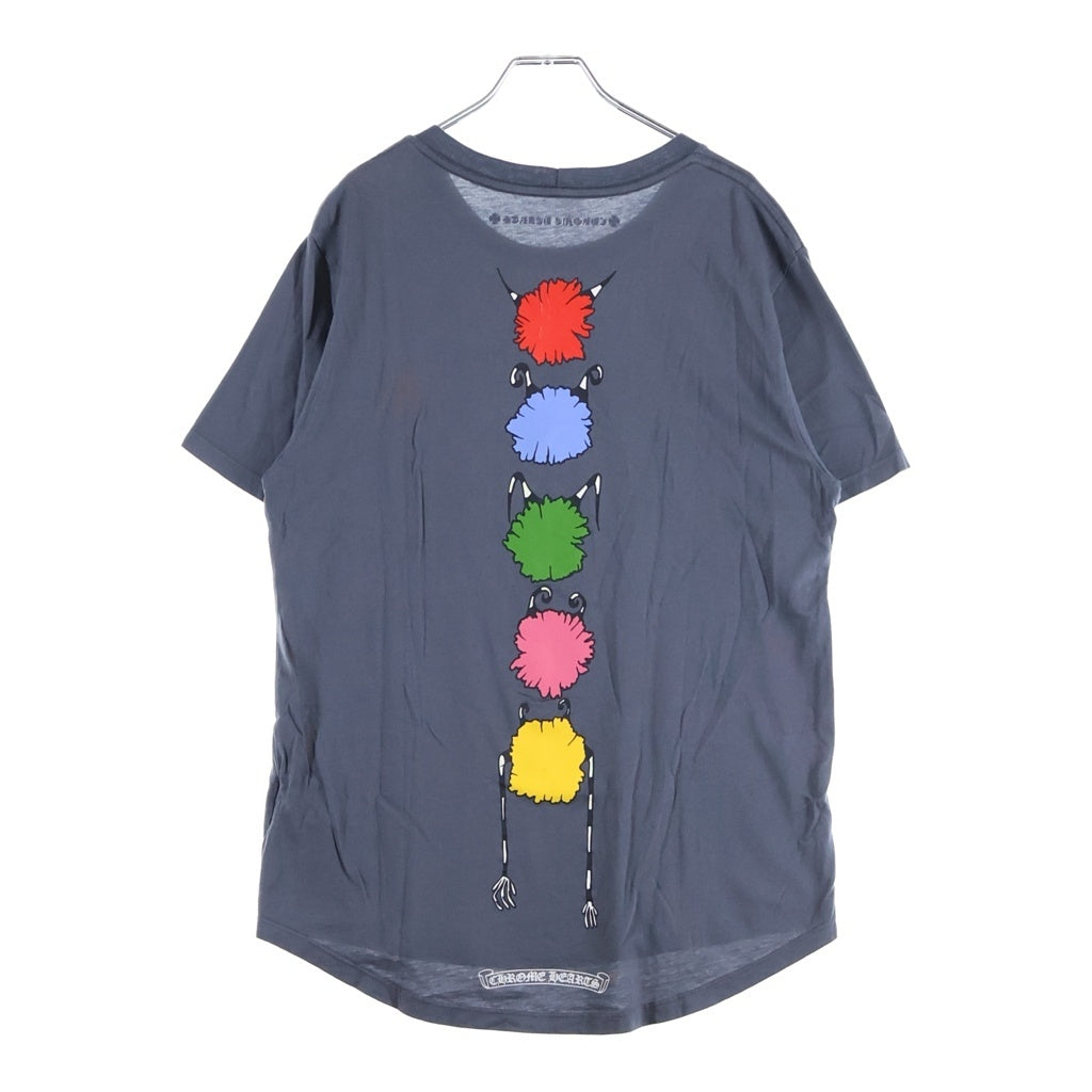 CHROME HEARTS(クロムハーツ) ×MATTY BOY Back Print S/S Tee ×マッティボーイ バックプリント半袖Tシャツ チャコールグレー