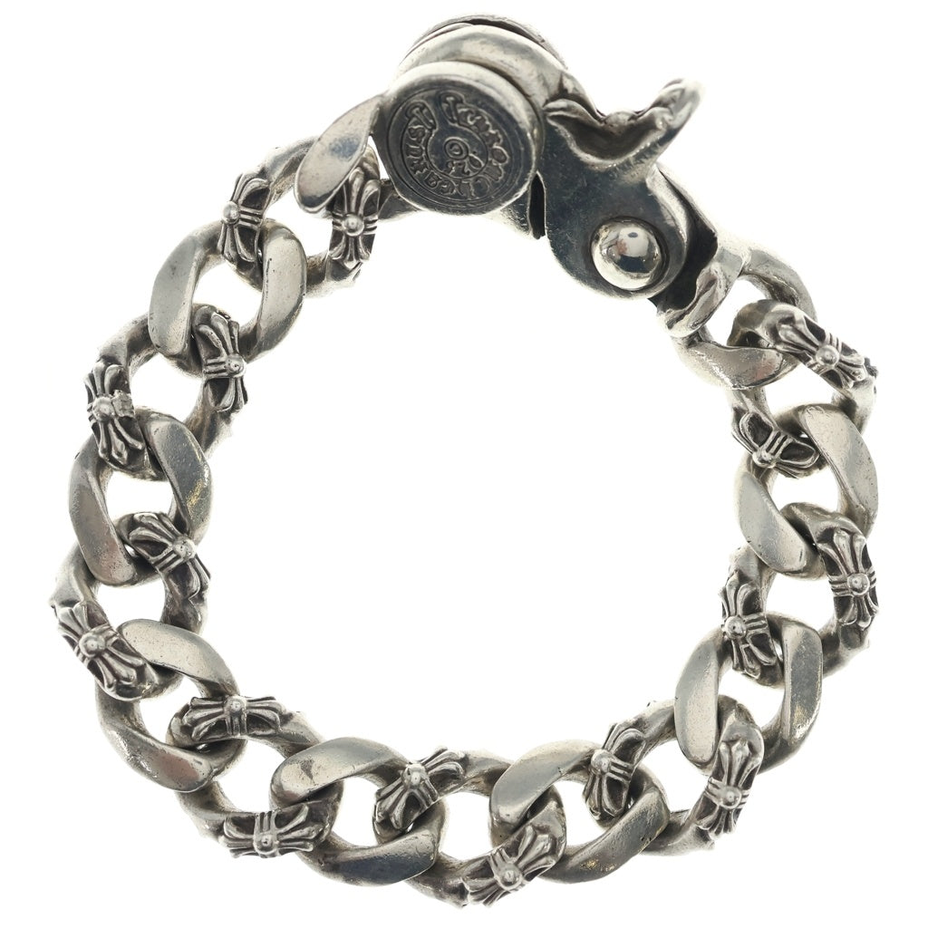 CHROME HEARTS(クロムハーツ) FNCY CHN LNK ファンシーリンククリップブレスレット 15リンク シルバー BCA145