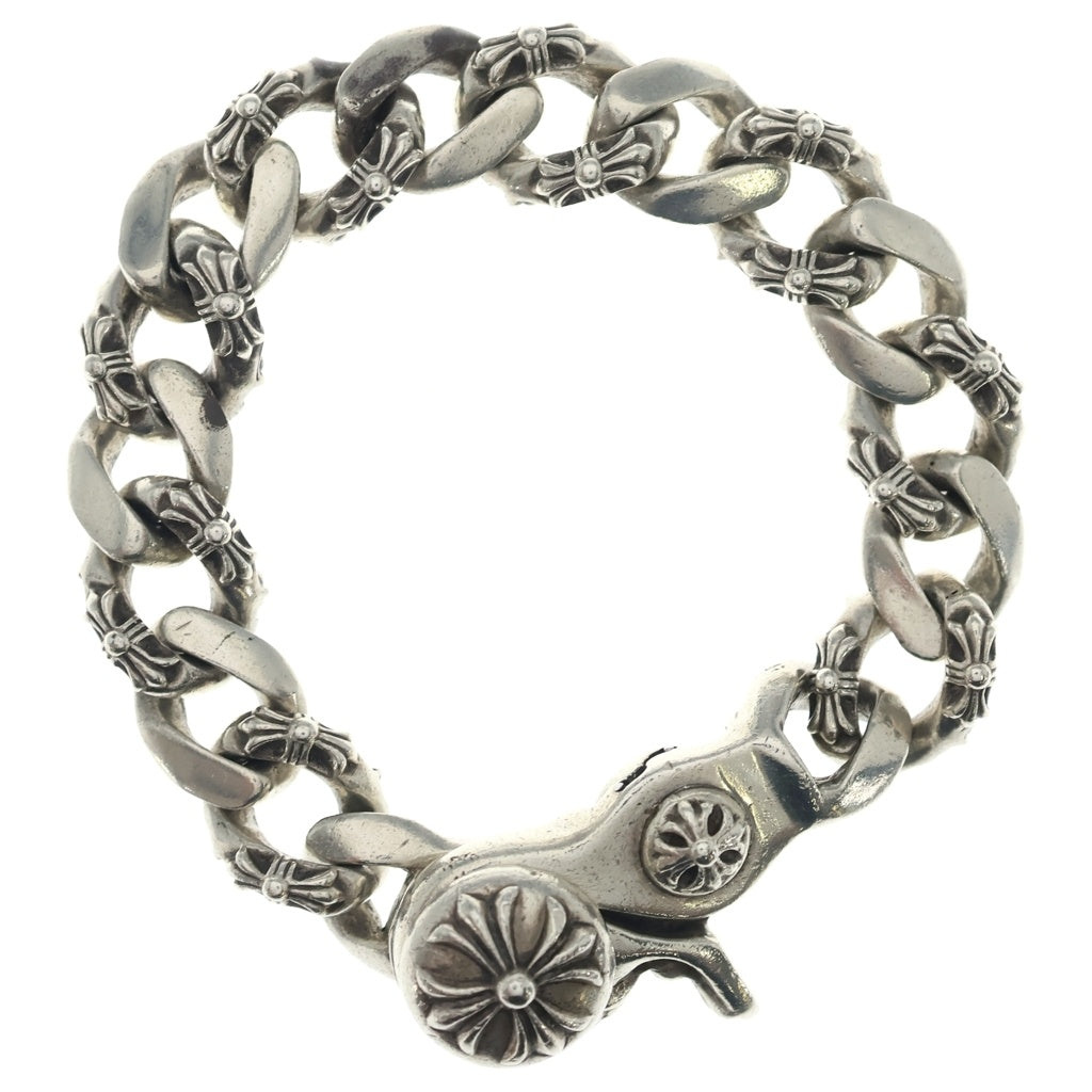 CHROME HEARTS(クロムハーツ) FNCY CHN LNK ファンシーリンククリップブレスレット 15リンク シルバー BCA145