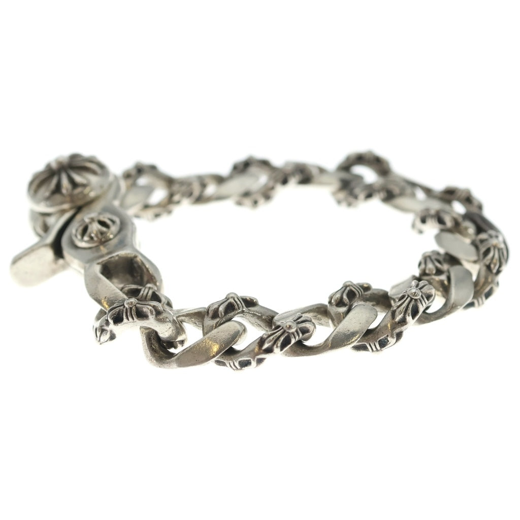 CHROME HEARTS(クロムハーツ) FNCY CHN LNK ファンシーリンククリップブレスレット 15リンク シルバー BCA145