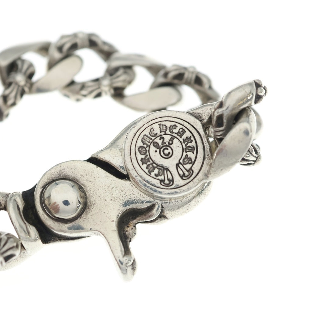 CHROME HEARTS(クロムハーツ) FNCY CHN LNK ファンシーリンククリップブレスレット 15リンク シルバー BCA145