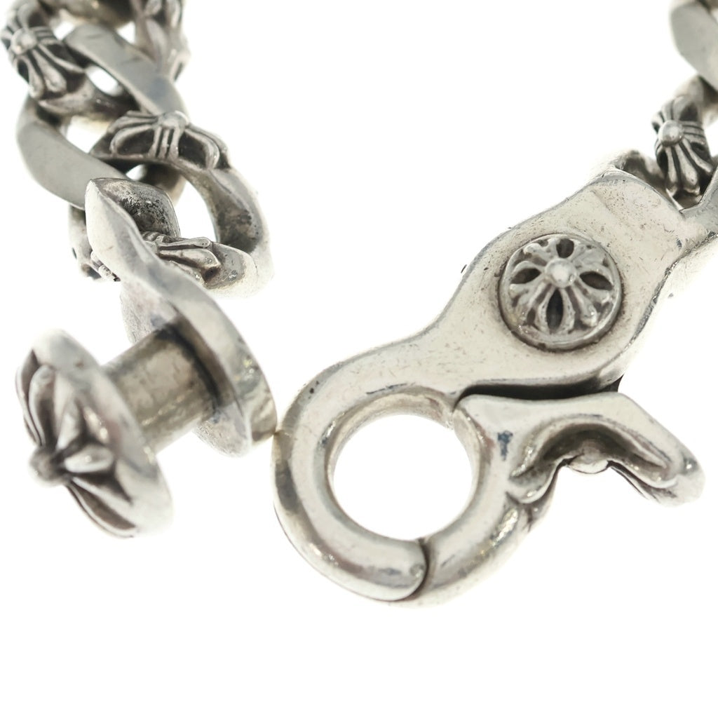 CHROME HEARTS(クロムハーツ) FNCY CHN LNK ファンシーリンククリップブレスレット 15リンク シルバー BCA145
