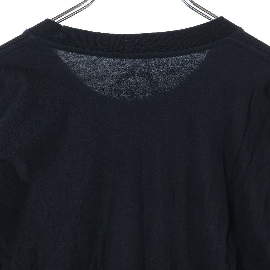 CHROME HEARTS(クロムハーツ) DBL FLRL L/S TEE ダブルフローラルプリント長袖Tシャツ ブラック