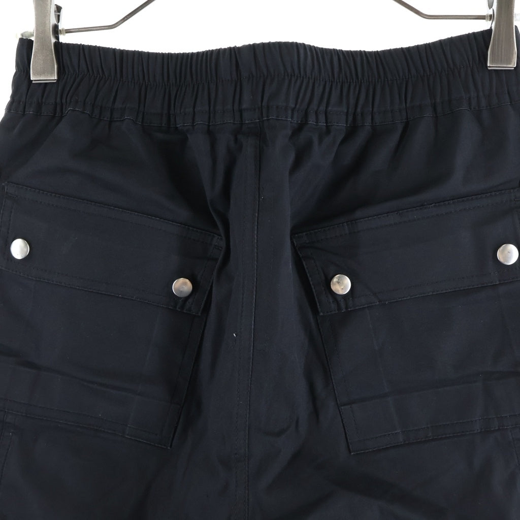 Rick Owens(リックオウエンス) 25SS BAUHAUS CARGO バウハウス カーゴパンツ ブラック RU01E5377-TE