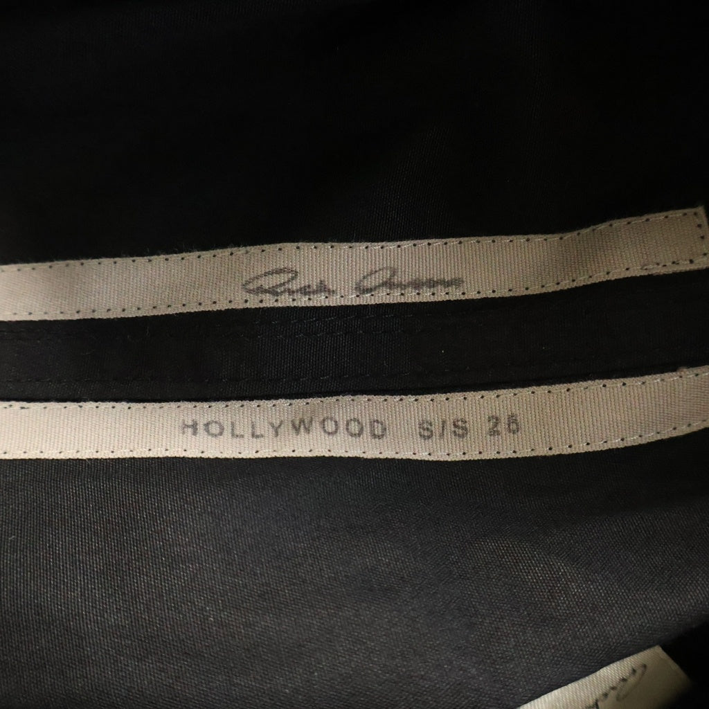 Rick Owens(リックオウエンス) 25SS BAUHAUS CARGO バウハウス カーゴパンツ ブラック RU01E5377-TE