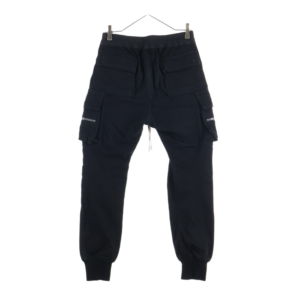 Rick Owens(リックオウエンス) 24SS MASTDON CARGO マストドンカーゴロングパンツ ブラック RU01D3396-BA