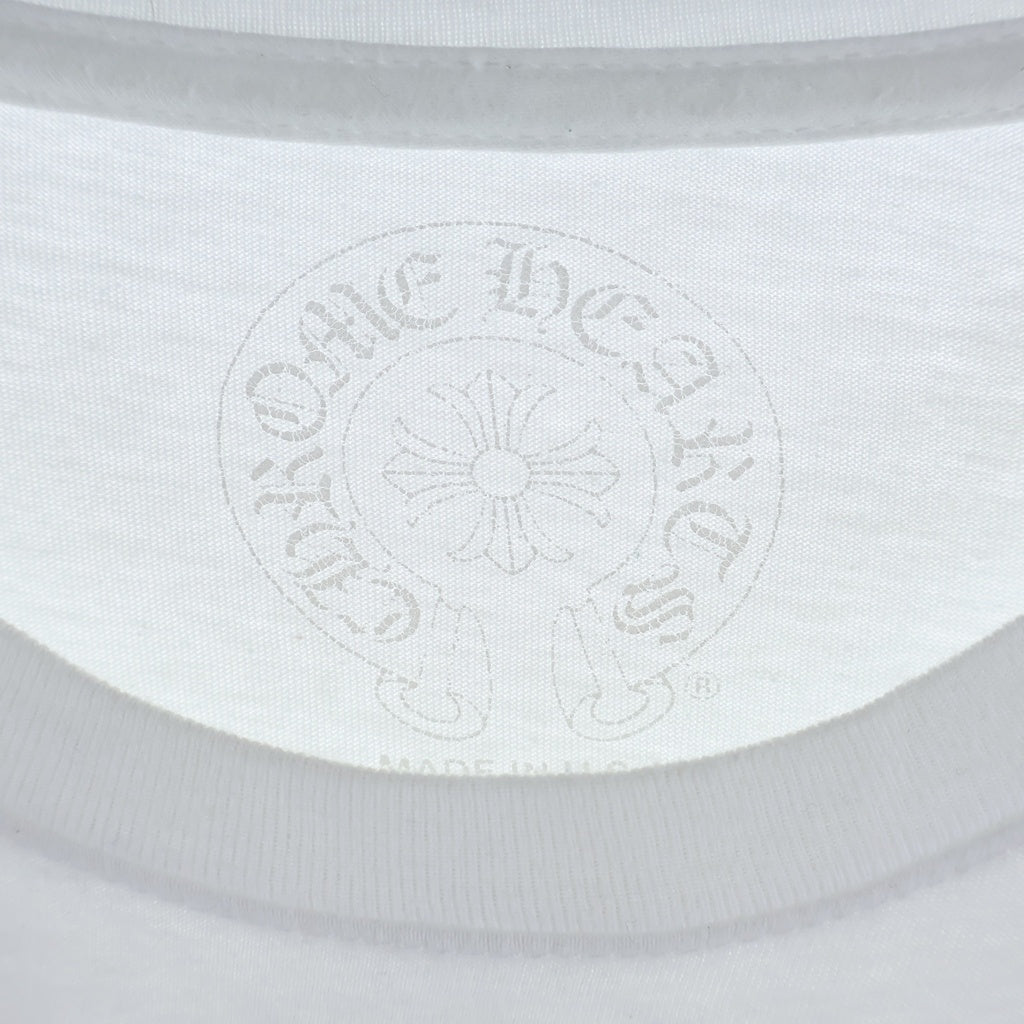 CHROME HEARTS(クロムハーツ) CH S/S Tee バックマルチプリント 半袖Tシャツカットソー ホワイト