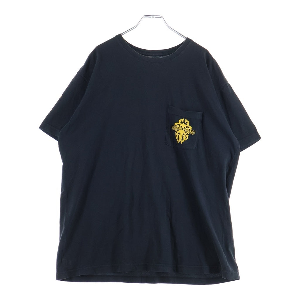 CHROME HEARTS(クロムハーツ) Vine Dagger S/S Tee ヴァインダガー 半袖Tシャツカットソー ブラック/イエロー