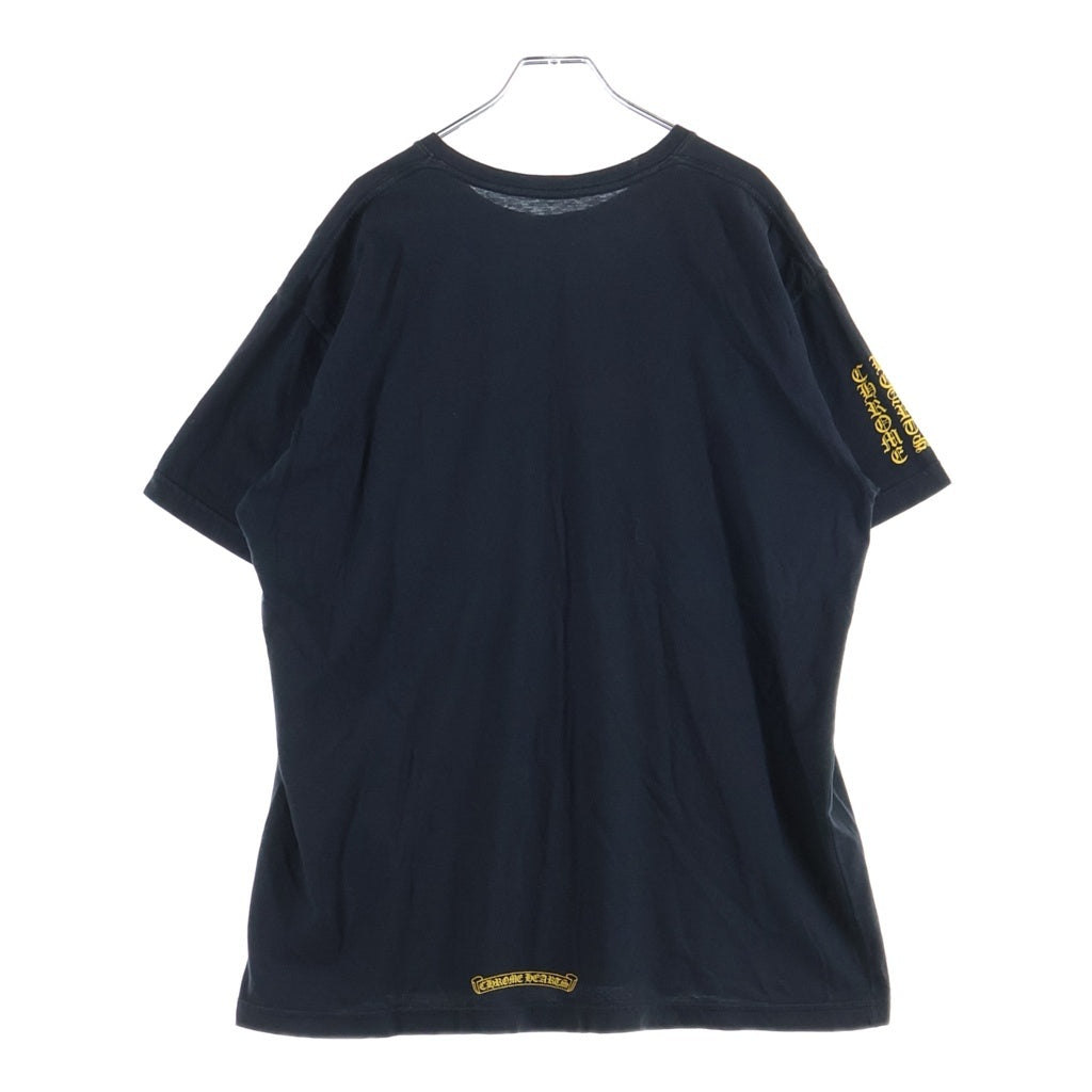 CHROME HEARTS(クロムハーツ) Vine Dagger S/S Tee ヴァインダガー 半袖Tシャツカットソー ブラック/イエロー