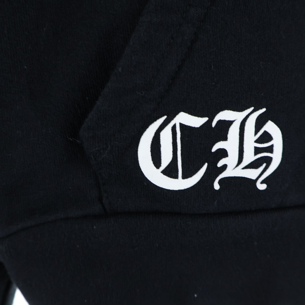 CHROME HEARTS(クロムハーツ) STAR SWTSHRT HD ZIP スタープリント ジップアップパーカー ブラック
