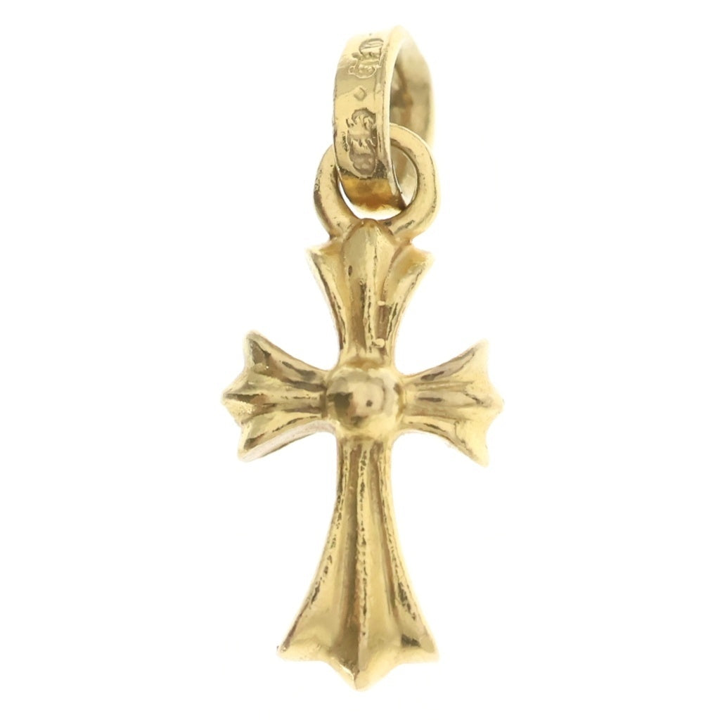 CHROME HEARTS(クロムハーツ) 22K CRS BBYFAT ベイビーファットクロス ペンダントトップ ゴールドBCA037
