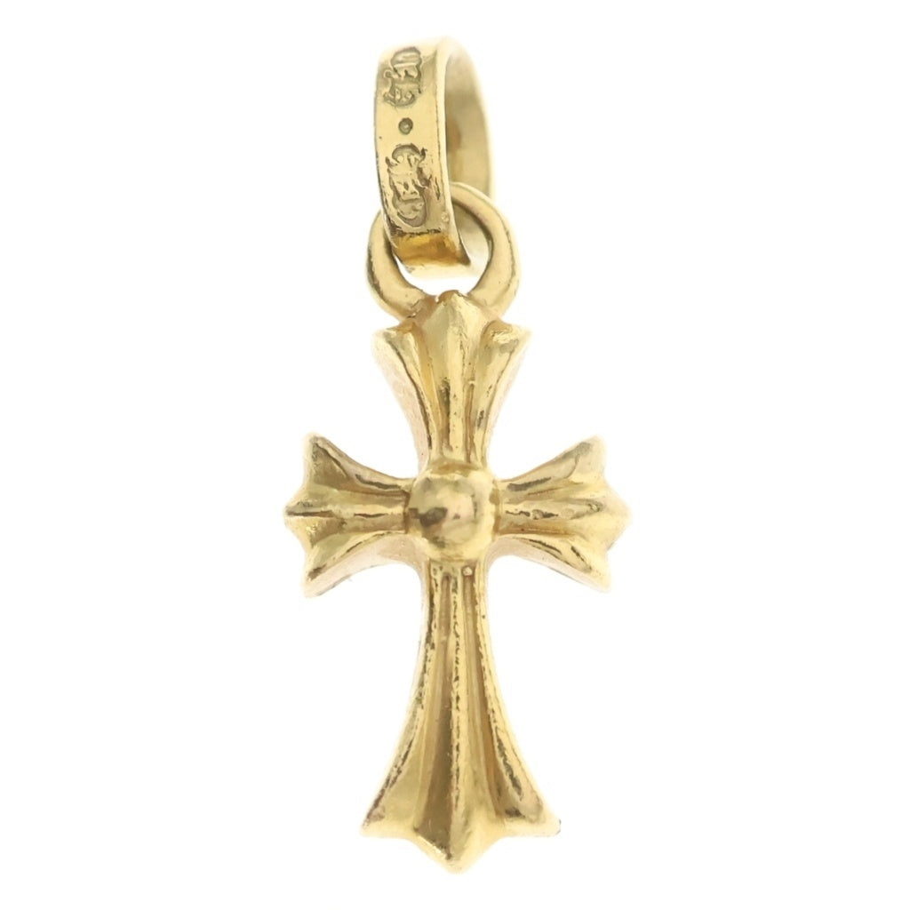 CHROME HEARTS(クロムハーツ) 22K CRS BBYFAT ベイビーファットクロス ペンダントトップ ゴールドBCA037