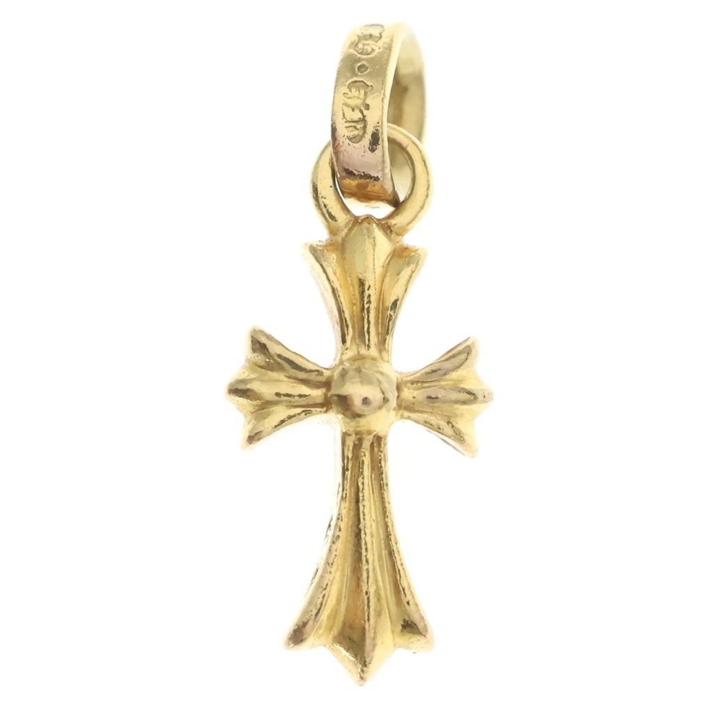 CHROME HEARTS(クロムハーツ) 22K CRS BBYFAT ベイビーファットクロス ペンダントトップ ゴールドBCA037