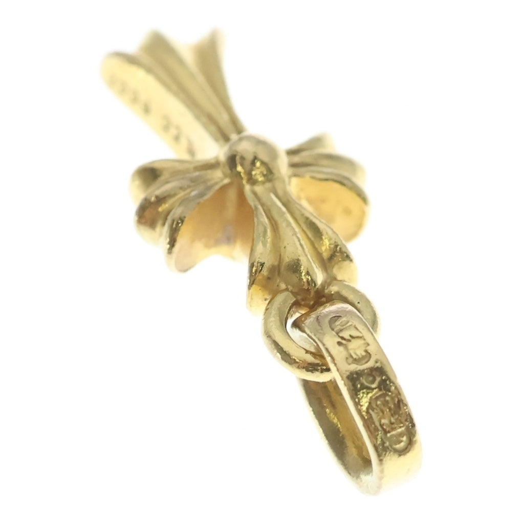 CHROME HEARTS(クロムハーツ) 22K CRS BBYFAT ベイビーファットクロス ペンダントトップ ゴールドBCA037