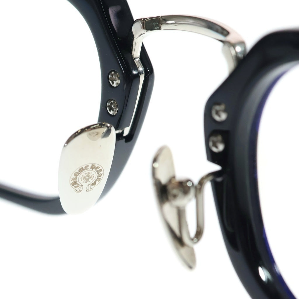 CHROME HEARTS(クロムハーツ) SNAT ダガーテンプル メガネ 眼鏡 ブラック/クリア