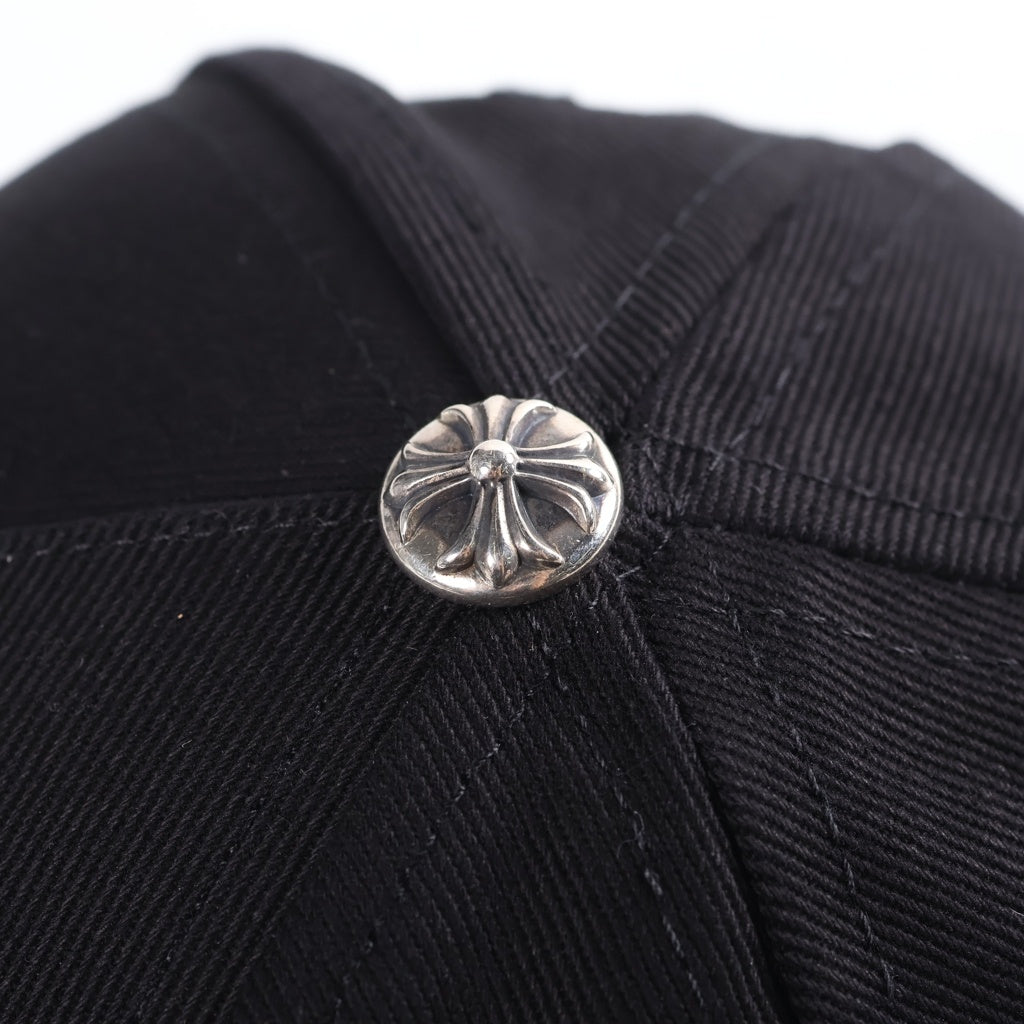 CHROME HEARTS(クロムハーツ) RS3 CROSS BASEBALL CAP ベースボールキャップ ブラック