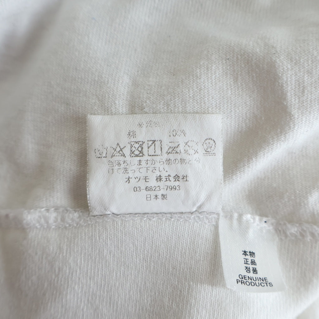 HUMAN MADE(ヒューマンメイド) ×Girls Don't Cry ガールズドントクライ ロゴデザイン クルーネック カットソー 半袖Tシャツ ホワイト