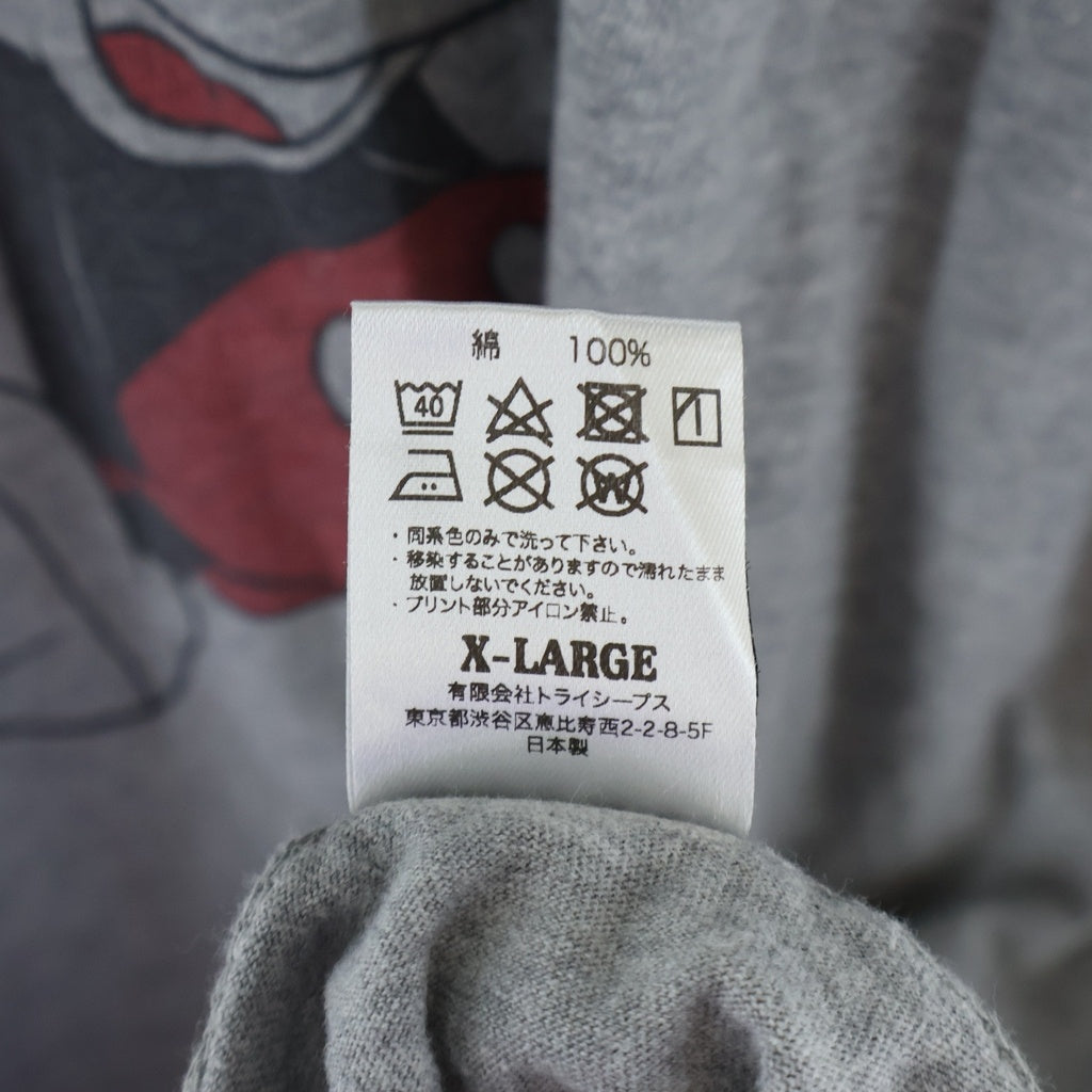 STANDARD CALIFORNIA(スタンダード カリフォルニア) Disney / Standard California Ringer T ディズニー ミッキー リンガーTシャツ SD26SS-MICKEY-GBLK グレー