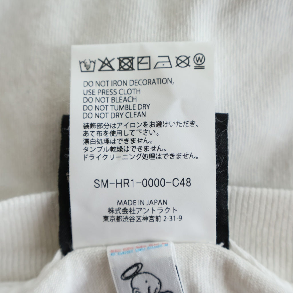 SAINT MICHAEL(セントマイケル) 25AW ×Babylon SAINT BABYLON Tee バビロン プリントTシャツ SM-HR1-0000-C48 ホワイト