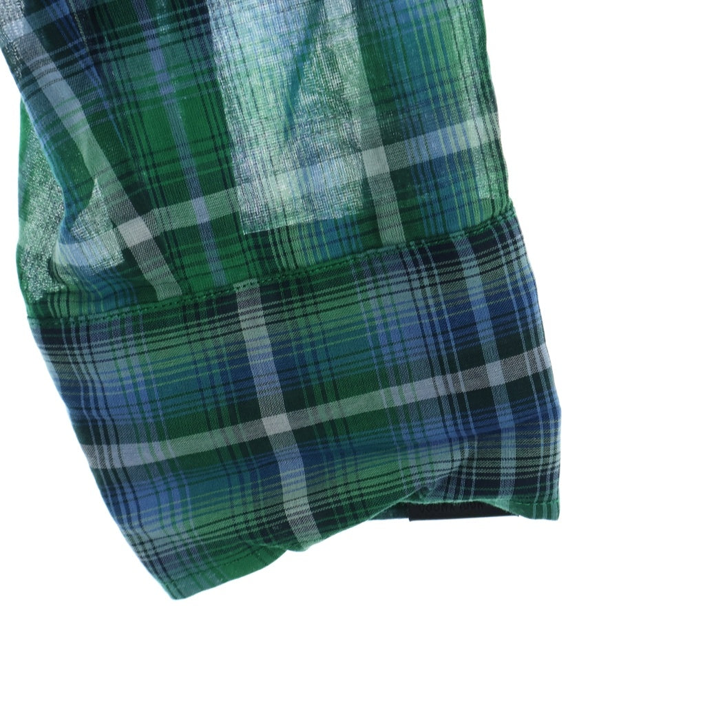 N.HOOLYWOOD(エヌハリウッド) x BIG MAC WESTERN SHIRT ビッグマック チェック ウエスタンシャツ 2261-SH61-014 グリーン