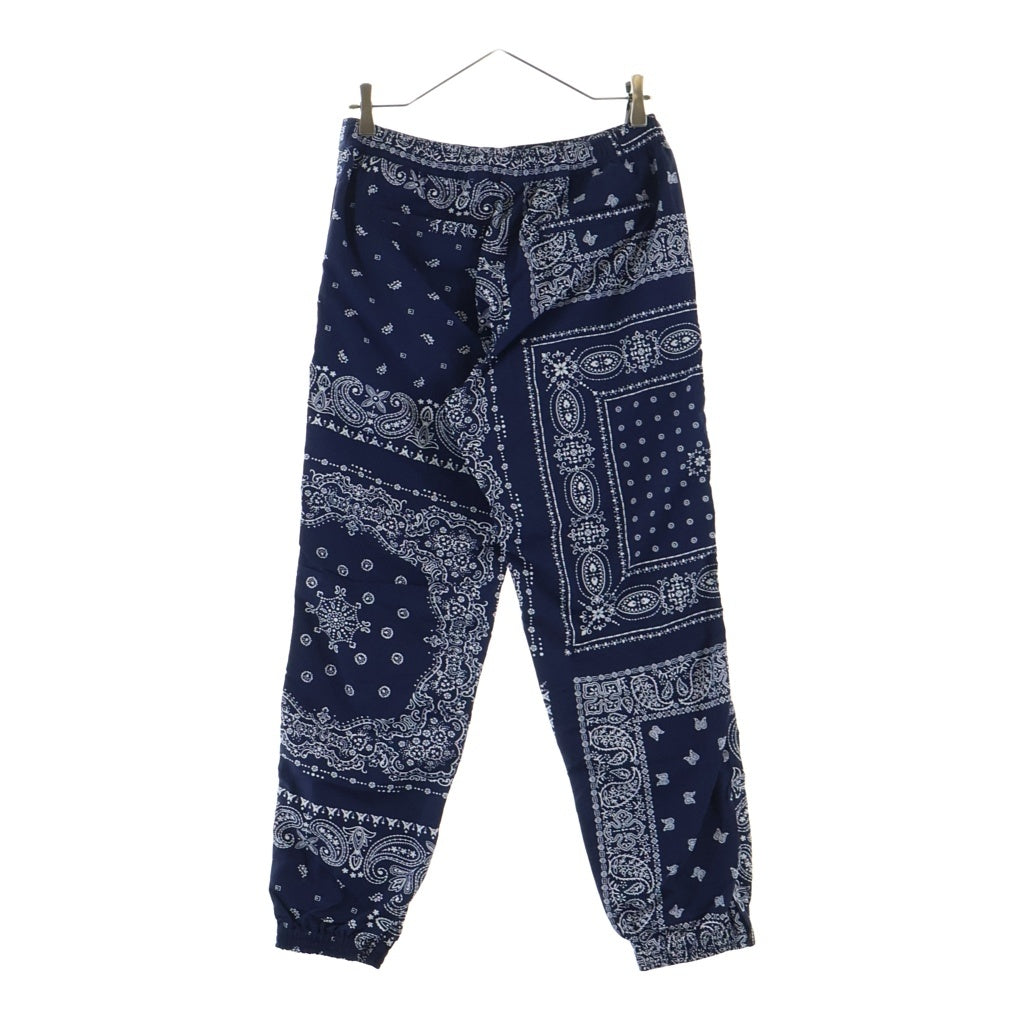 F.C.R.B./F.C.Real Bristol/FCRB(エフシーアールビー/エフシーレアルブリストル) BANDANA NYLON EASY PANTS バンダナ ナイロン イージーパンツ ネイビー FCRB-260038