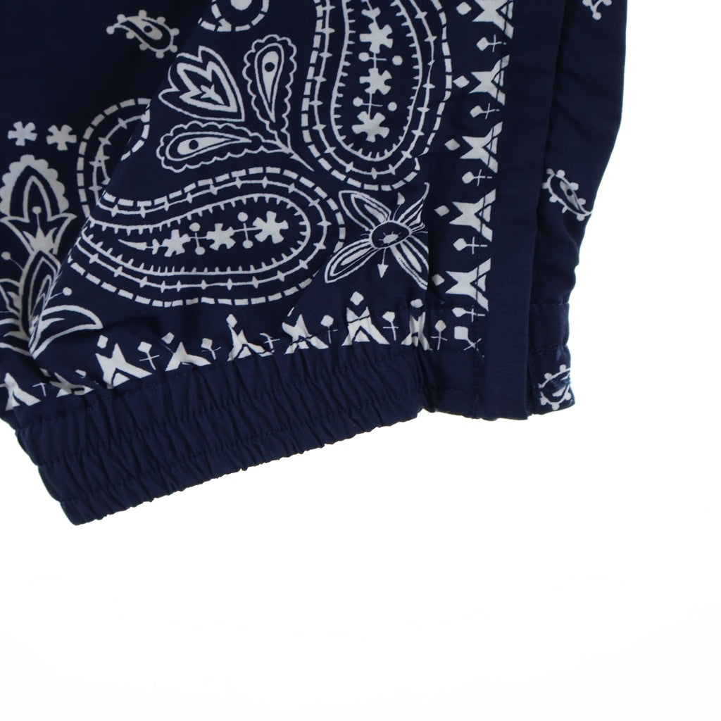 F.C.R.B./F.C.Real Bristol/FCRB(エフシーアールビー/エフシーレアルブリストル) BANDANA NYLON EASY PANTS バンダナ ナイロン イージーパンツ ネイビー FCRB-260038