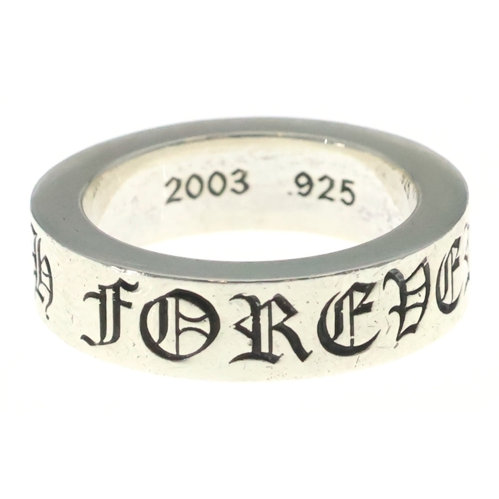 CHROME HEARTS(クロムハーツ) 6mm SPACER FOREVER 6mmスペーサーリング フォーエバーシルバーBCA337