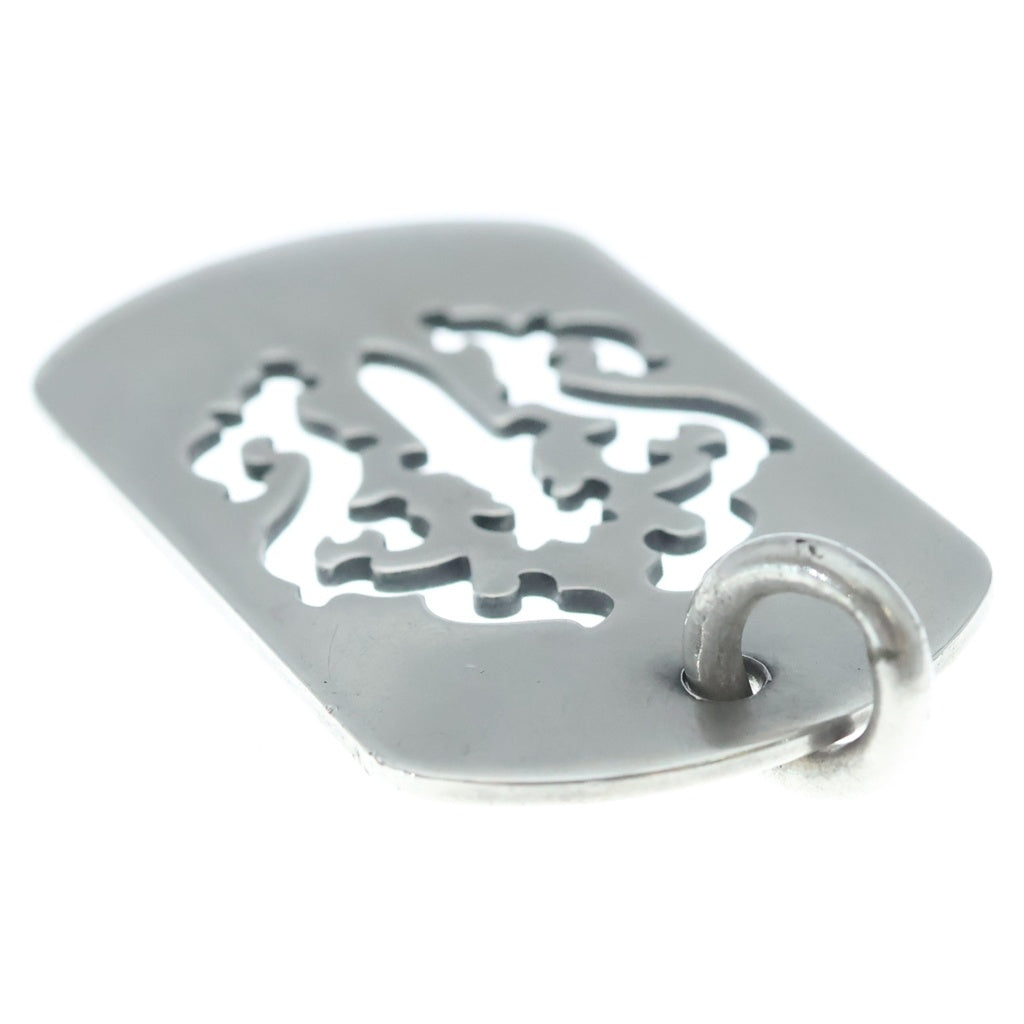 CHROME HEARTS(クロムハーツ) D TAG LRG DAGGER ヴァインダガーカットアウトドッグタグ ラージ ペンダントトップ シルバー BCA240