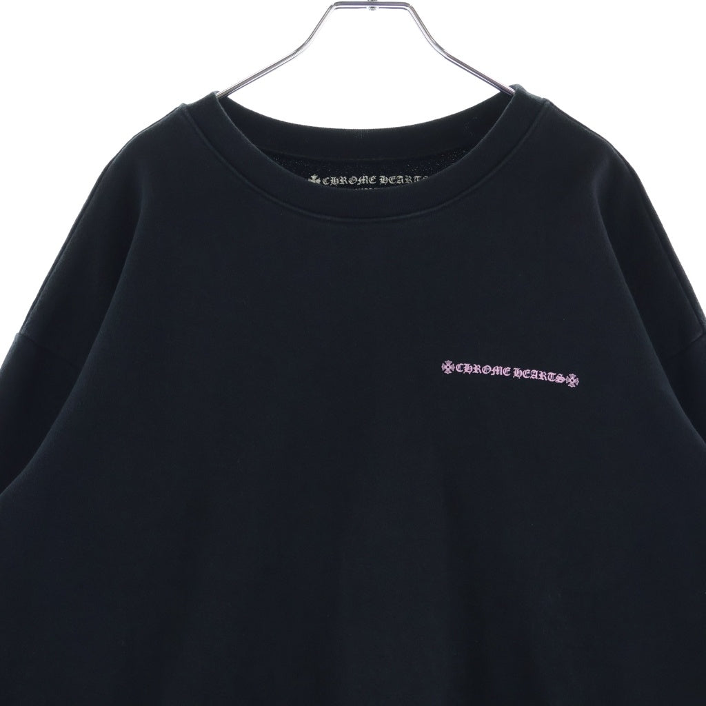 CHROME HEARTS(クロムハーツ) ×MATTY BOY SWEAT ARCH アーチロゴTバープリント スウェットパーカー ブラック/ピンク