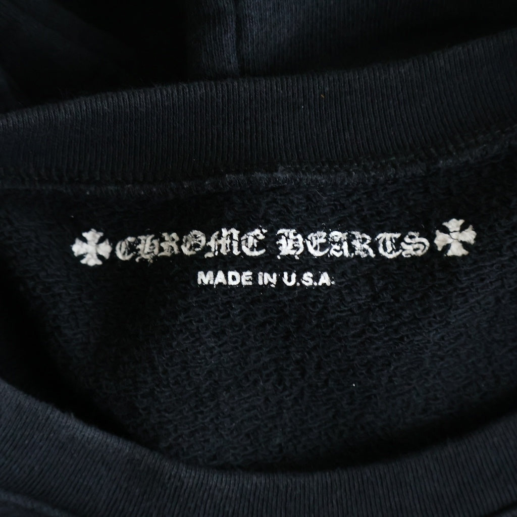 CHROME HEARTS(クロムハーツ) ×MATTY BOY SWEAT ARCH アーチロゴTバープリント スウェットパーカー ブラック/ピンク