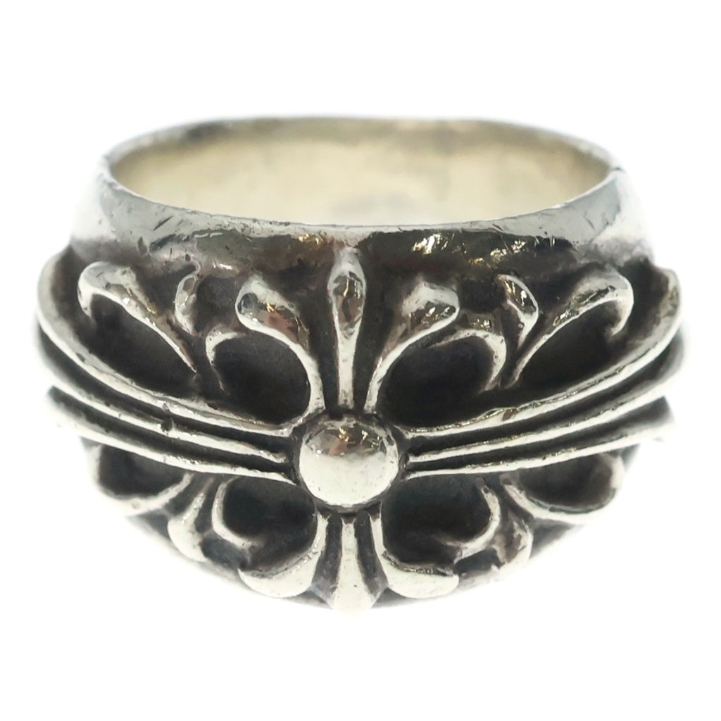 CHROME HEARTS(クロムハーツ) FLRL CRS フローラルクロス リング シルバー BCA346