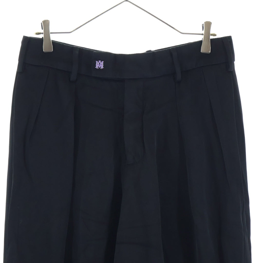AMIRI(アミリ) Black Viscose Pant ビスコース パンツ ブラック AW23MAW015