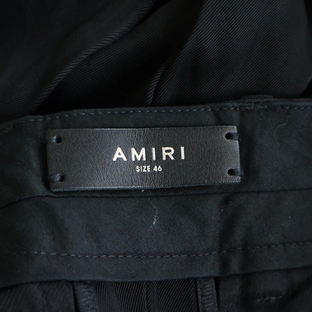 AMIRI(アミリ) Black Viscose Pant ビスコース パンツ ブラック AW23MAW015