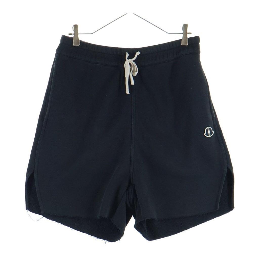 MONCLER(モンクレール) 23AW ×Rick Owens リックオウエンス カットオフ ショーツ ハーフパンツ ブラック I209N8H00001