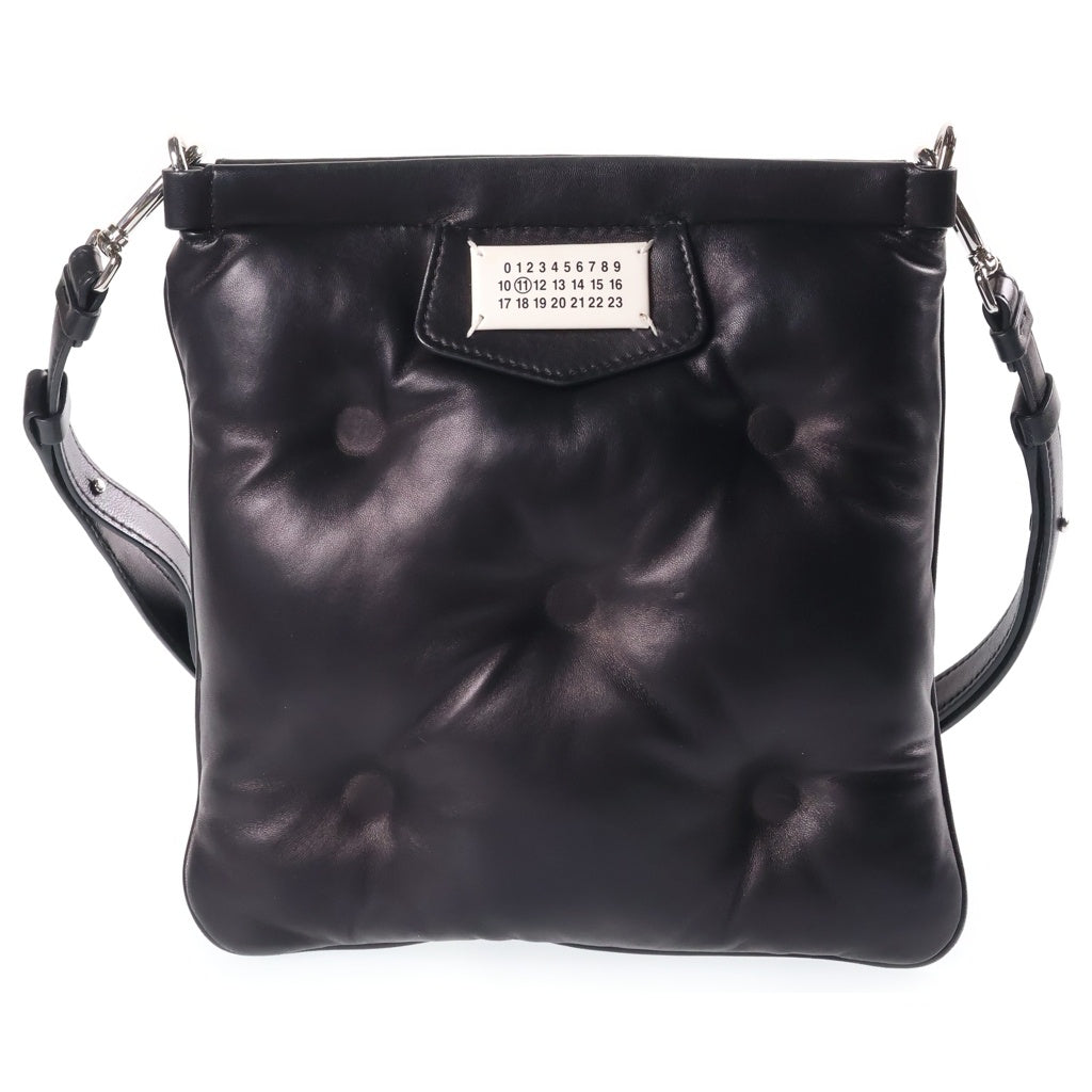 Maison Margiela(メゾンマルジェラ) GLAM SLAM FLAT POCKET グラムスラム フラットポケット ショルダーバッグ SB1WG0005 ブラック レディース