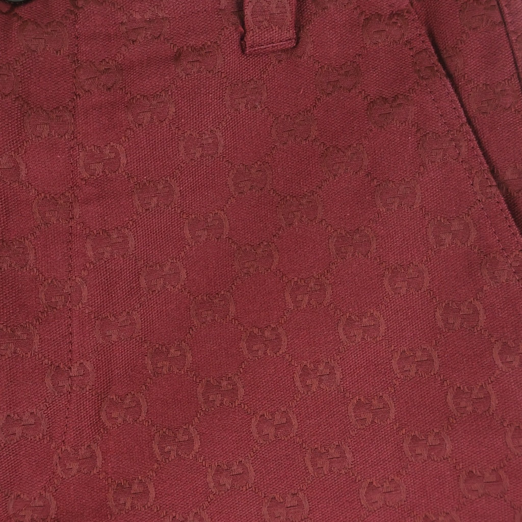GUCCI(グッチ) Short Pants GG コットン ショートパンツ 791566 ZAF4S レッド