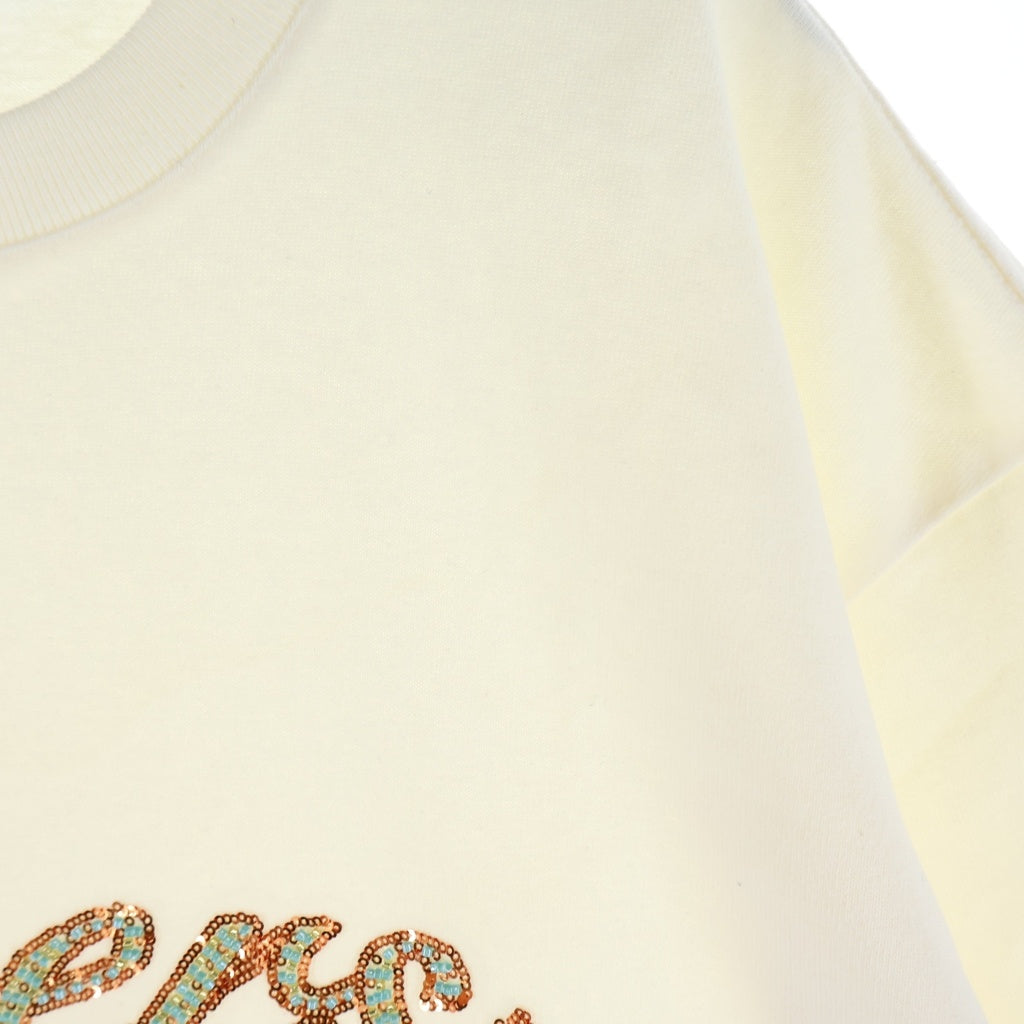 LOUIS VUITTON(ルイヴィトン) 24AW LV Lovers ビジューロゴ装飾 半袖Tシャツ RM242MM NPL HRY29W ホワイト