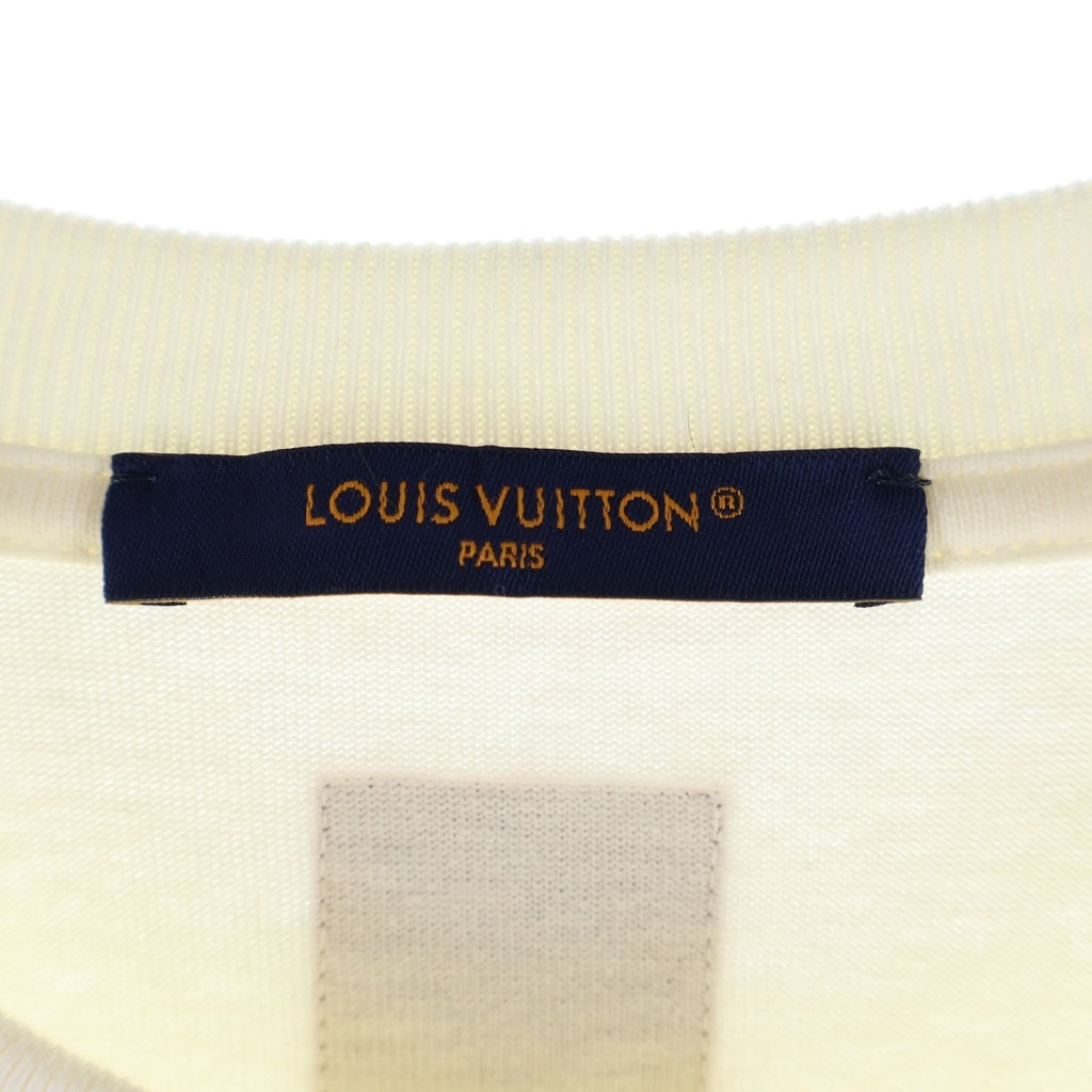 LOUIS VUITTON(ルイヴィトン) 24AW LV Lovers ビジューロゴ装飾 半袖Tシャツ RM242MM NPL HRY29W ホワイト